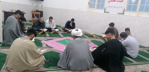 تصاویر مراسم جز خوانی قرآن کریم طلاب پلدختری