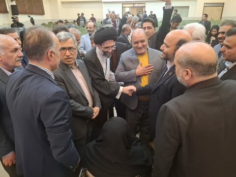 تصاویر/ افتتاح مدرسه شش کلاسه و تجلیل از مادرشهیدان بارفروش