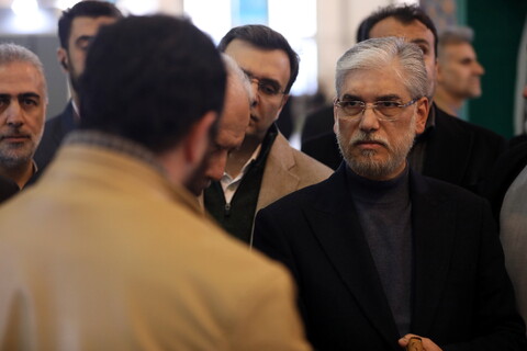 تصاویر/ بازدید وزیر علوم از سی و دومین نمایشگاه بین المللی قرآن کریم