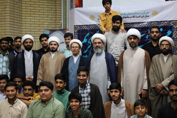 تصاویر/ ضیافت افطار مدیر حوزه علمیه هرمزگان با طلاب و کادر مدرسه علمیه حضرت ابوالفضل (ع) بندرعباس