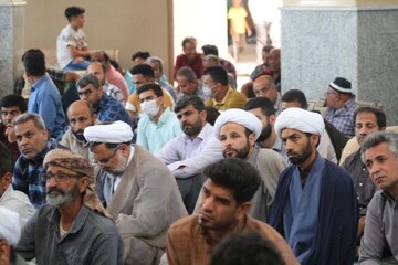 تصاویر/ نماز جمعه شهرستان سیریک