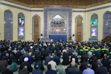 تصاویر | آیین عبادی سیاسی نماز جمعه شهرستان تبریز