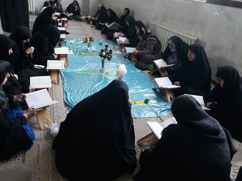 تصاویر/برگزاری جلسات جزء خوانی و اجرای طرح "زندگی با آیه‌ها" در شهرستان کامیاران