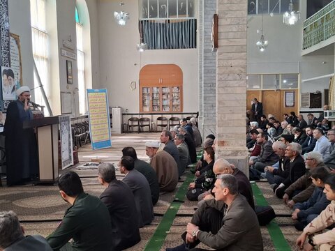 تصاویر/ نماز جمعه ۱۷ اسفند شهرستان پلدشت