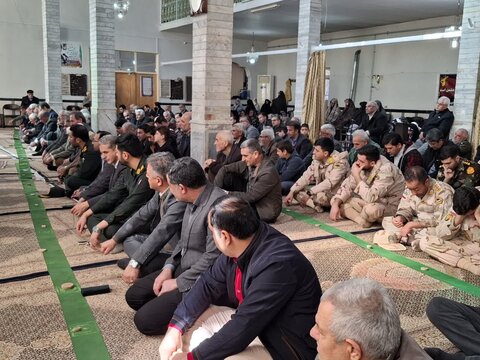 تصاویر/ نماز جمعه ۱۷ اسفند شهرستان پلدشت