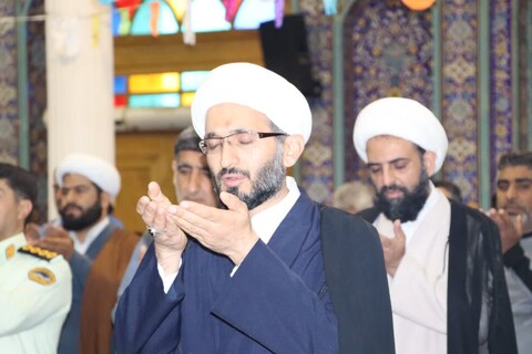 نماز جمعه خارگ به روایت تصویر