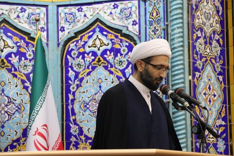 نماز جمعه خارگ به روایت تصویر