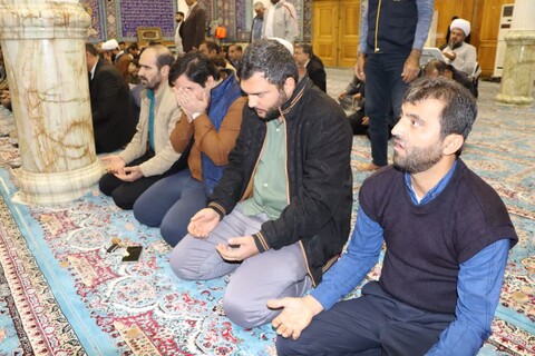 نماز جمعه خارگ به روایت تصویر