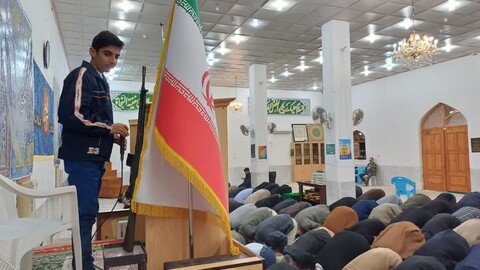 نماز جمعه بندرریگ به روایت تصویر