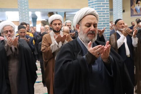 تصاویر/  تصاویر/ آیین عبادی سیاسی نماز جمعه نوشین شهر