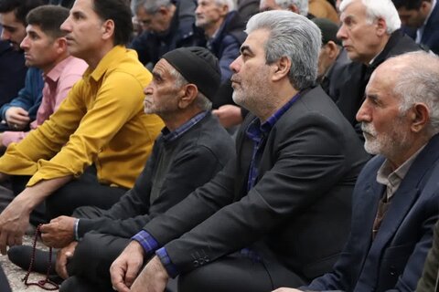 تصاویر/  تصاویر/ آیین عبادی سیاسی نماز جمعه نوشین شهر