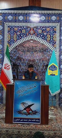 تصاویر/ اقامه نماز جمعه شهر کشاورز