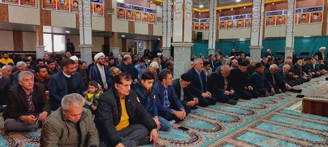 تصاویر/ اقامه نماز جمعه شهر کشاورز