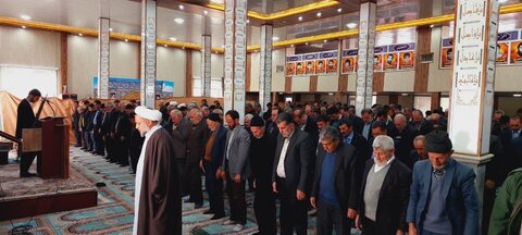 تصاویر/ اقامه نماز جمعه شهر کشاورز