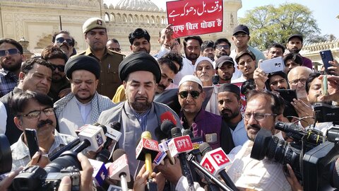 مولانا کلب جواد نقوی کی پریس کانفرنس: امید پورٹل ناقص، سرکار نے وقف ماہرین سے مشورہ نہیں کیا