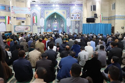 نماز جمعه عالیشهر به روايت تصویر