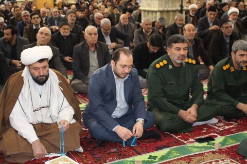 تصاویر | آیین عبادی سیاسی نماز جمعه شهرستان بناب