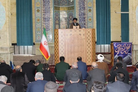 تصاویر | آیین عبادی سیاسی نماز جمعه شهرستان بناب