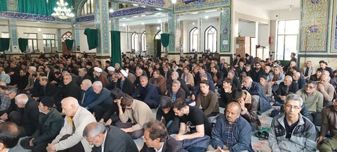 تصاویر | آیین عبادی سیاسی نماز جمعه شهرستان میانه