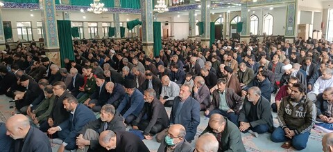 تصاویر | آیین عبادی سیاسی نماز جمعه شهرستان میانه