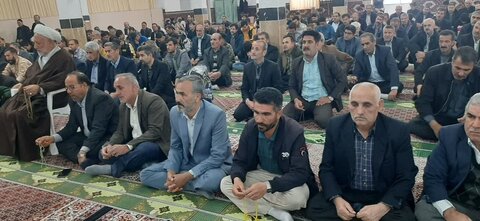 تصاویر | آیین عبادی سیاسی نماز جمعه شهرستان دندی
