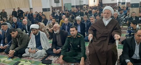تصاویر | آیین عبادی سیاسی نماز جمعه شهرستان دندی