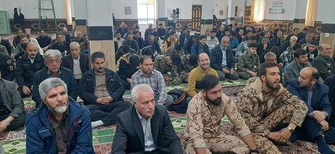 تصاویر | آیین عبادی سیاسی نماز جمعه شهرستان دندی
