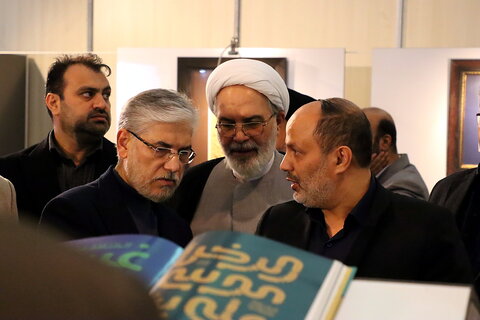 تصاویر/بازدید وزیر علوم و تحقیقات از سی و دومین نمایشگاه بین اللملی قرآن کریم