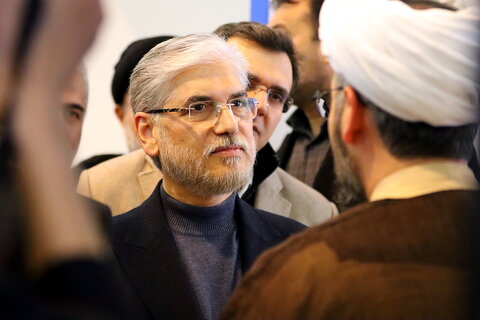 تصاویر/بازدید وزیر علوم و تحقیقات از سی و دومین نمایشگاه بین اللملی قرآن کریم