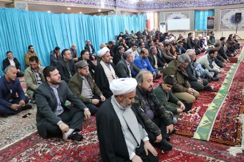 تصاویر | آیین عبادی سیاسی نماز جمعه شهرستان جلفا