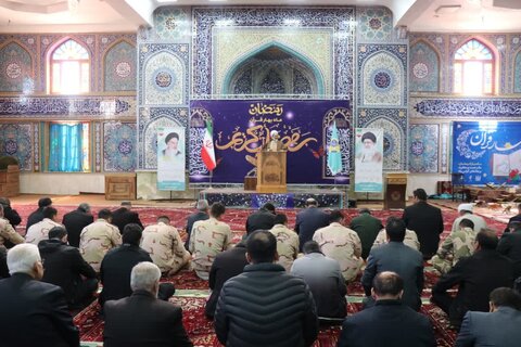 تصاویر | آیین عبادی سیاسی نماز جمعه شهرستان جلفا