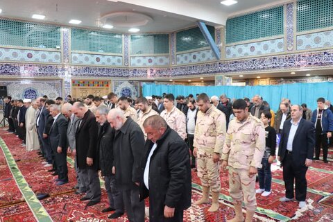 تصاویر | آیین عبادی سیاسی نماز جمعه شهرستان جلفا