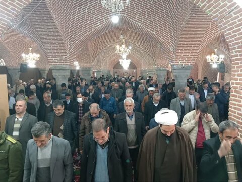 تصاویر | آیین عبادی سیاسی نماز جمعه شهرستان تسوج