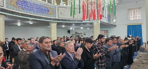 تصاویر | آیین عبادی سیاسی نماز جمعه شهرستان لیلان