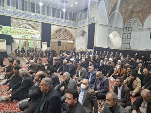 تصاویر/ برگزاری نوزدهمین سالگرد ارتحال آیت الله سید مهدی یثربی درکاشان