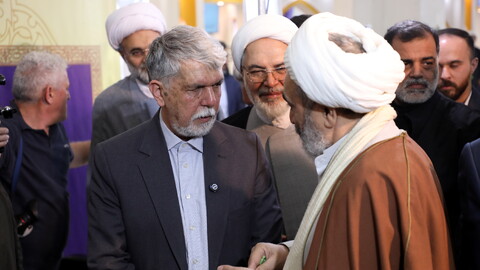 تصاویر/ بازدید وزیر فرهنگ و ارشاد اسلامی از نمایشگاه بین المللی قرآن