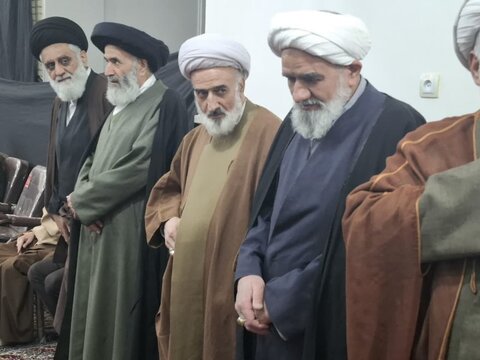 تصاویر/ برگزاری نوزدهمین سالگرد ارتحال آیت الله سید مهدی یثربی درکاشان