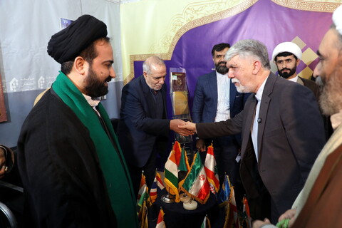 تصاویر/ بازدید وزیر فرهنگ و ارشاد اسلامی از نمایشگاه بین المللی قرآن