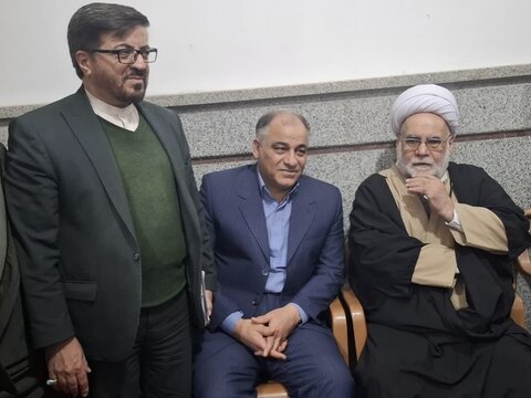 تصاویر/ برگزاری نوزدهمین سالگرد ارتحال آیت الله سید مهدی یثربی درکاشان