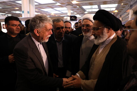 تصاویر/ بازدید وزیر فرهنگ و ارشاد اسلامی از نمایشگاه بین المللی قرآن