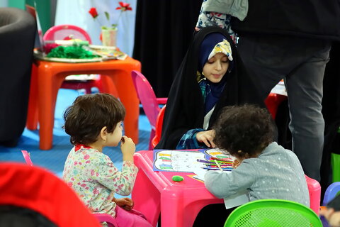 تصاویر/ حضور کودکان در سی و دومین نمایشگاه بین المللی قرآن کریم