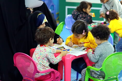 تصاویر/ حضور کودکان در سی و دومین نمایشگاه بین المللی قرآن کریم