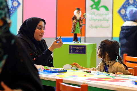 تصاویر/ حضور کودکان در سی و دومین نمایشگاه بین المللی قرآن کریم