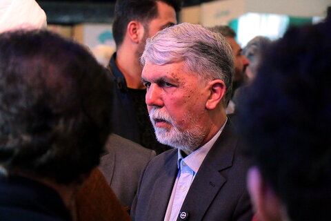 تصاویر/ بازدید وزیر فرهنگ و ارشاد اسلامی از نمایشگاه بین المللی قرآن