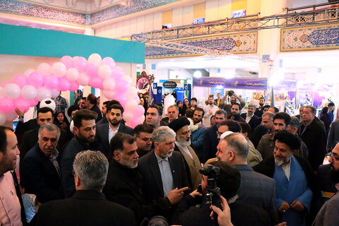 تصاویر/ بازدید وزیر فرهنگ و ارشاد اسلامی از نمایشگاه بین المللی قرآن