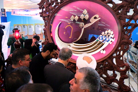 تصاویر/ بازدید وزیر فرهنگ و ارشاد اسلامی از نمایشگاه بین المللی قرآن