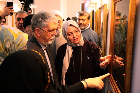 تصاویر/ بازدید وزیر فرهنگ و ارشاد اسلامی از نمایشگاه بین المللی قرآن