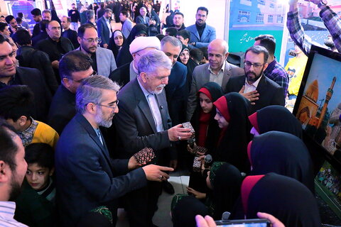 تصاویر/ بازدید وزیر فرهنگ و ارشاد اسلامی از نمایشگاه بین المللی قرآن
