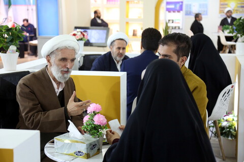 تصاویر/ سومین روز نمایشگاه بین المللی قرآن کریم