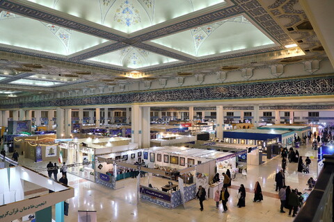 تصاویر/ حال و هوای سومین روز نمایشگاه بین المللی قرآن کریم